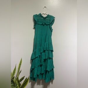 Joyfolie Multicolored Ruffled Tiered Sundress